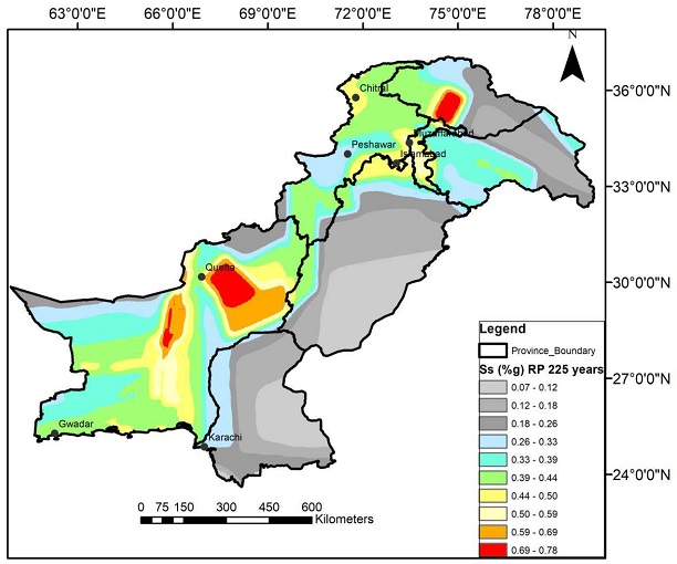 APPENDIX C MAPPED EARTHQUAKE ACCELERATION PARAMETERS - 2021 BUILDING ...